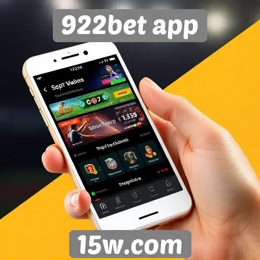 Avaliação das funcionalidades do 922bet app
